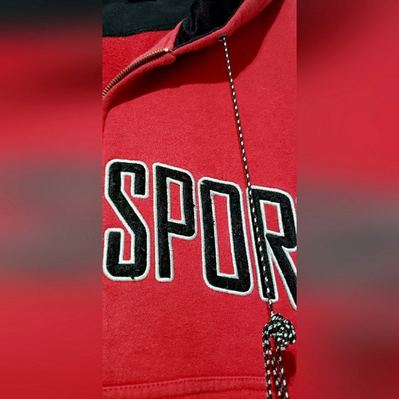 CINCH Red Unisex  Hooded Jacket Medium/large - Picture 8 of 12